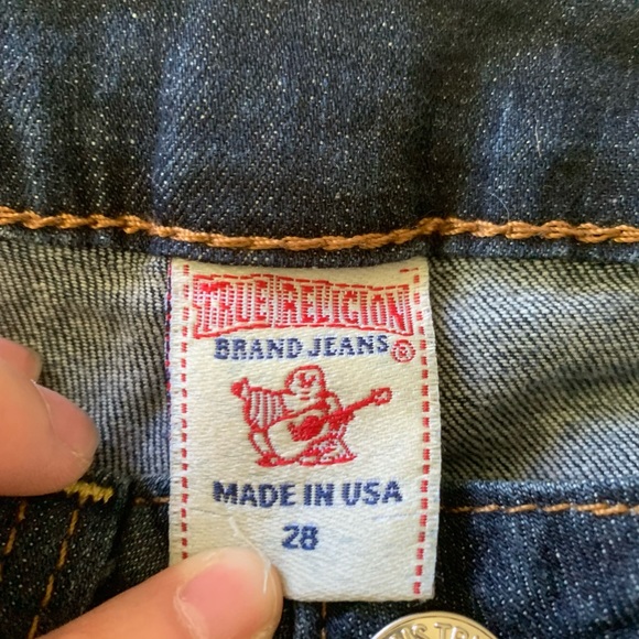 TRUE RELIGION Women’s Low Rise Skinny Jean Size 28 - Picture 4 of 4